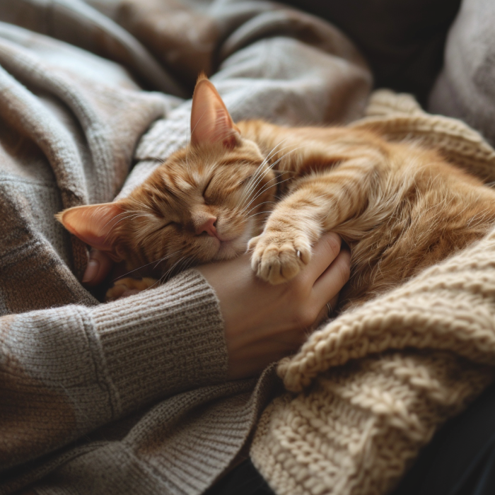 Why Does My Cat Sleep on Me? 8 Real Reasons Behind This Feline Behavior