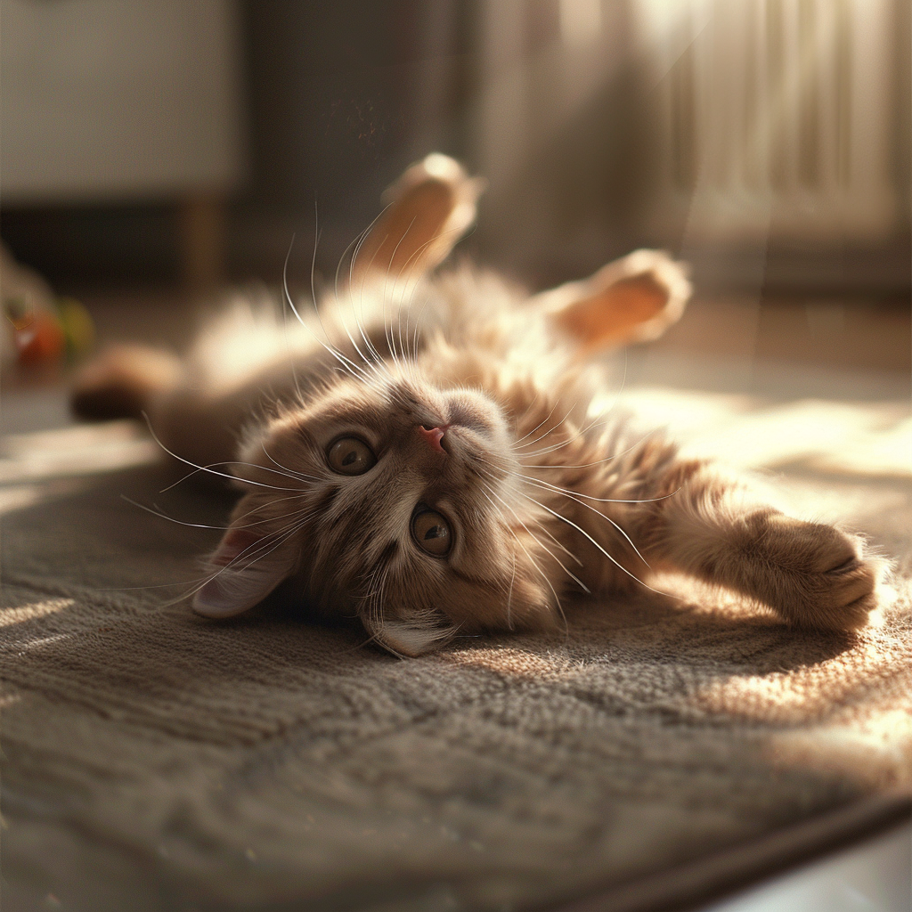 Why Do Cats Roll on the Floor? Is It a Sign of Affection?