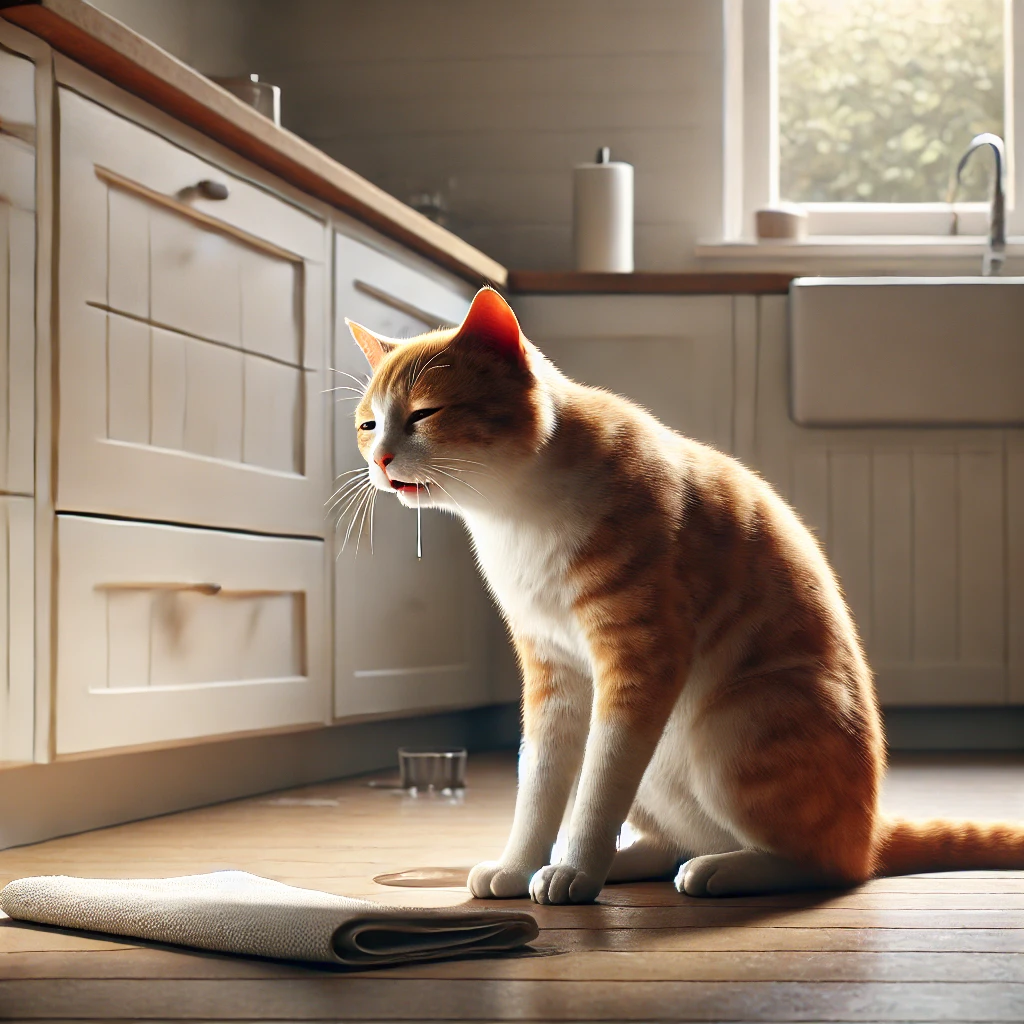 Is My Cat Vomiting from Eating Something Bad or Gastritis?